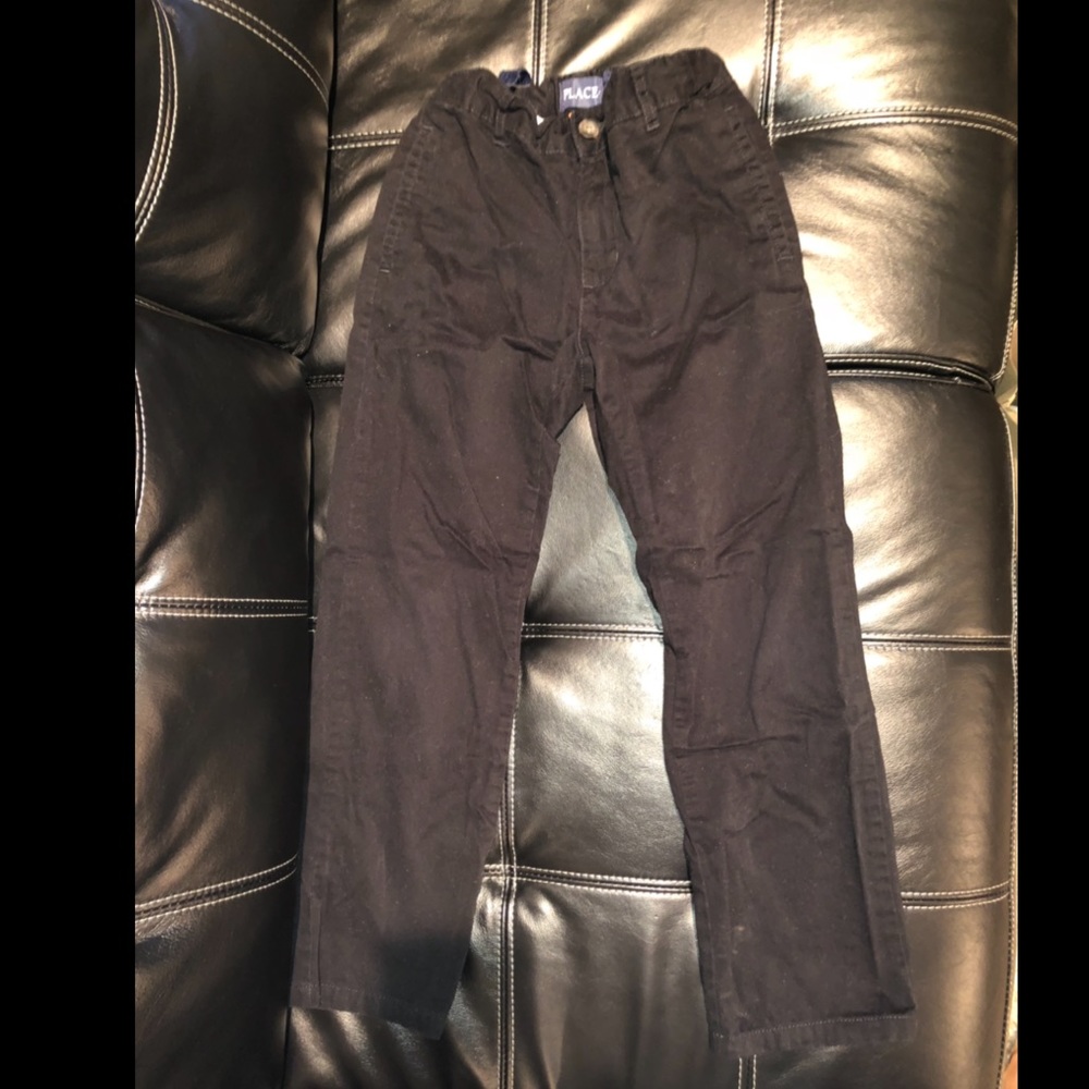 Boys black Khakis